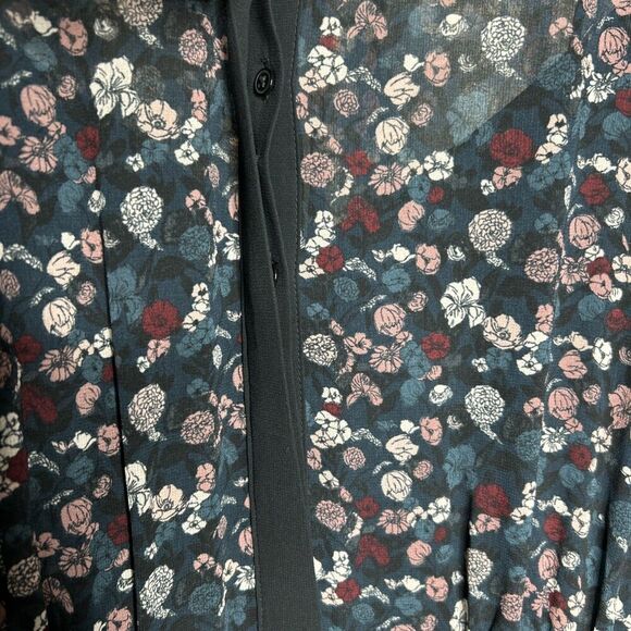 Club Monaco Black Floral Maxi Dress - Picture 4 of 13